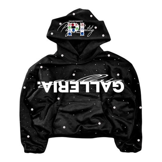 Galleria Pearl Rhinstone Hoodie