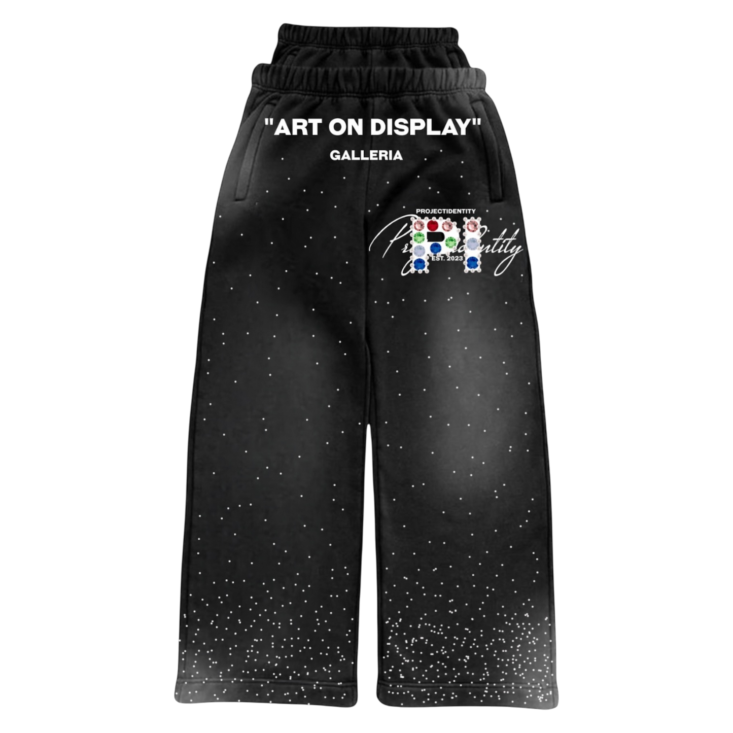 Art On Display Double Waisted Sweats