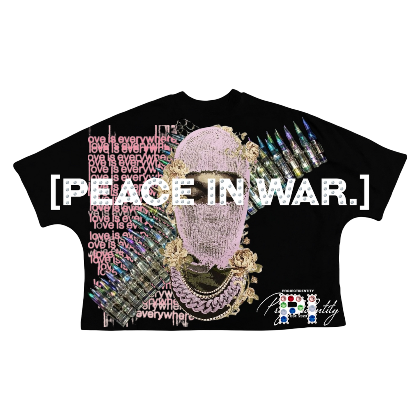 Peace In War Gemstone Tee